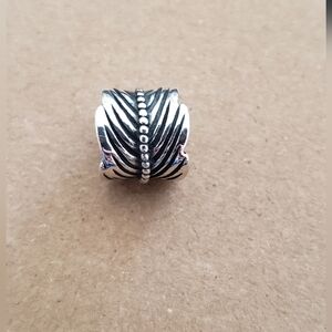 Pandora Rolled Leaves Charm